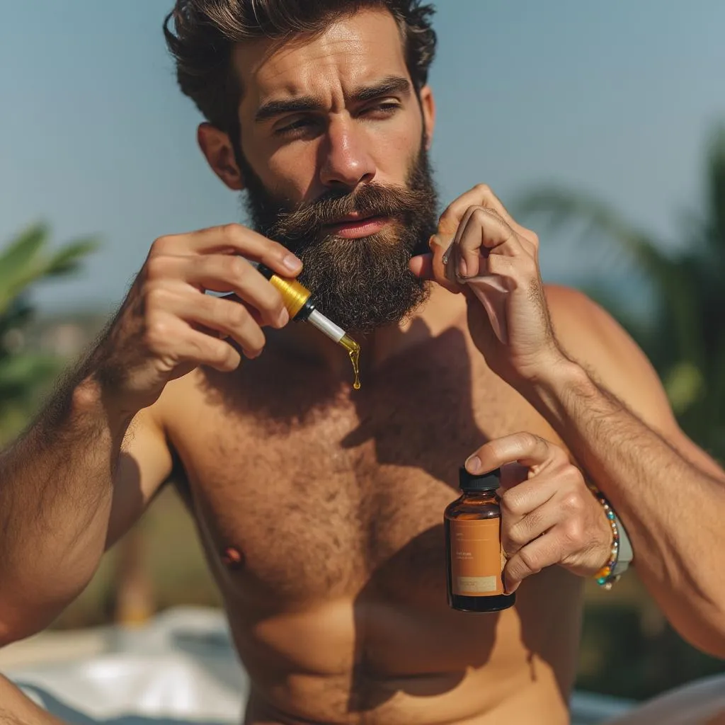 Cuidado de barba en verano